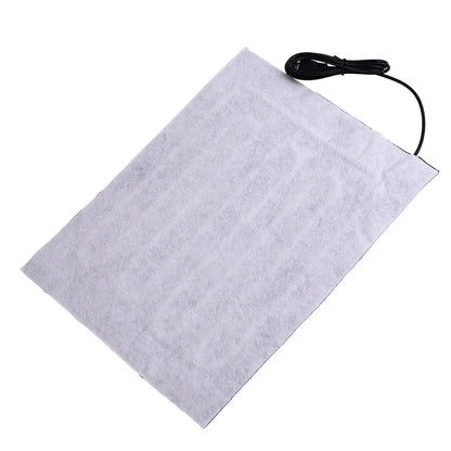 5V USB Heating Pad - Portable Warming Massage Heater for Body, Feet, Mouse Pad, Shoes & Gloves