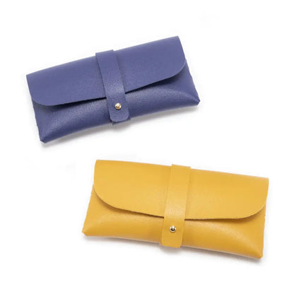 Soft PU Leather Glasses Bag: Fashion Protective Case for Women and Men - Portable Sunglasses Box, New Eyewear Accessory Essential