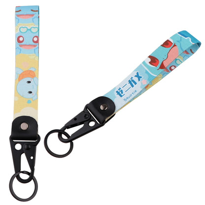 Anime Dinosaur Keychain Lanyard – Cute Car Keyring Toy Bag Pendant & Key Holder Gift