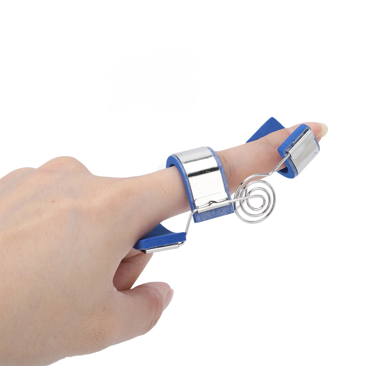 Spring Finger Splint — Adjustable Extension Training Aid for Finger Sp ...