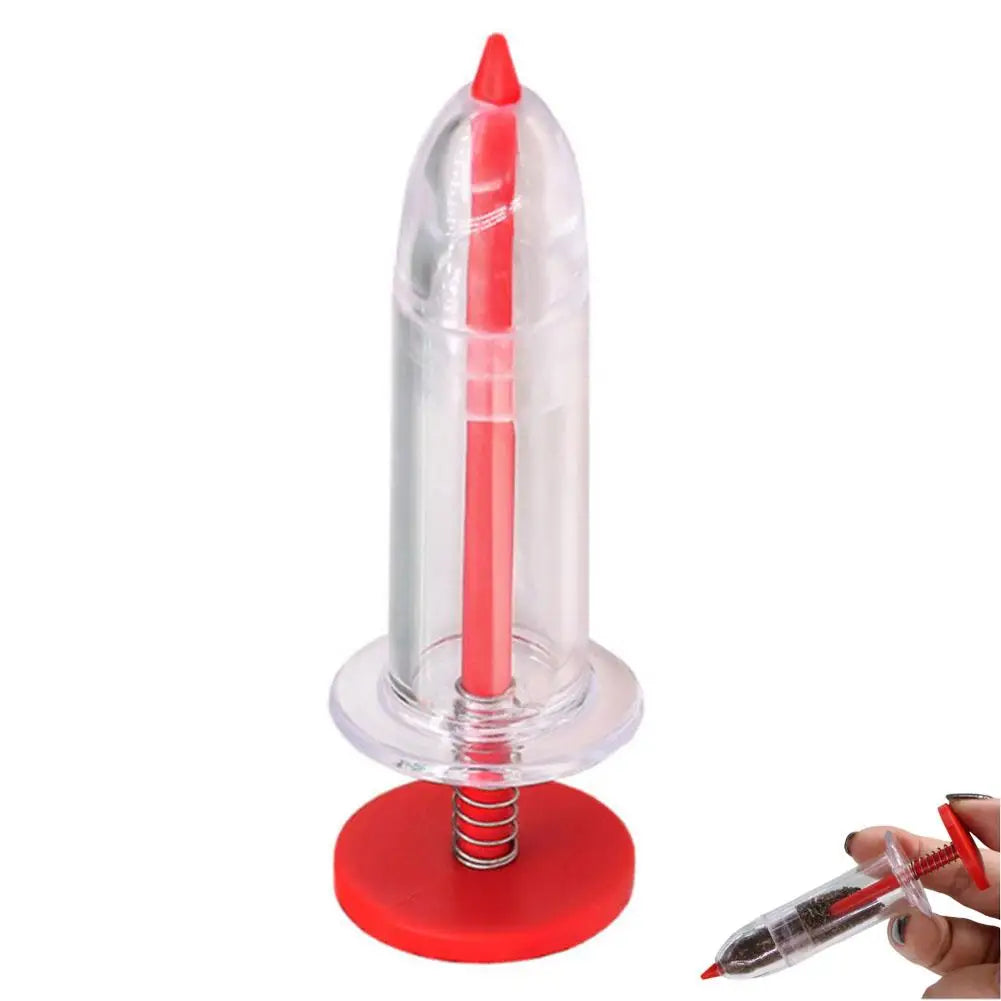 Manual Seed Dispenser – Precision Hand Seeder Sower Tool for Small Seeds, Mini Indoor Gardening Planter