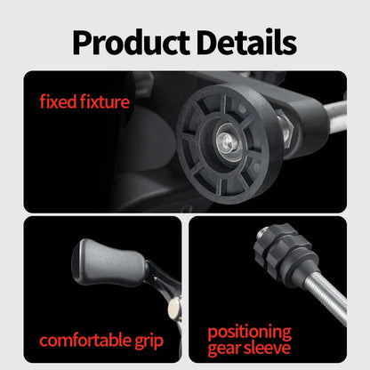 LINNHUE Lightweight Fishing Line Winder Spooler – Antirust Sturdy Tool for Spinning & Baitcasting Reels, Fishing Accessories