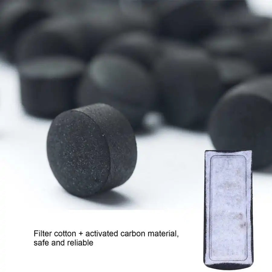 6PCS Aquarium Filter Cotton Replacement - Wall-Mounted Carbon Filter Accessory for Fish Tanks