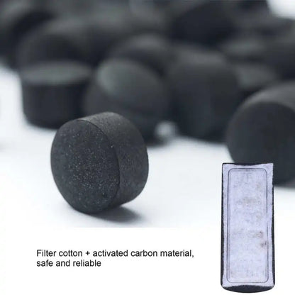 6PCS Aquarium Filter Cotton Replacement - Wall-Mounted Carbon Filter Accessory for Fish Tanks