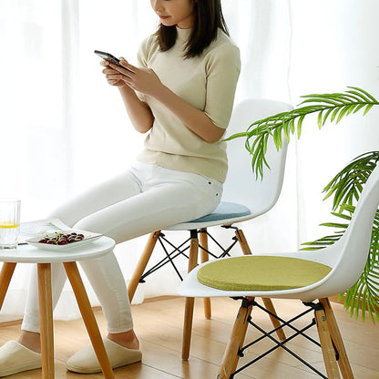 Memory Foam Seat Cushion – Anti-Slip Soft Round Pad for Floor, Office Chair, Bar Stool, Available in 30/35/40cm