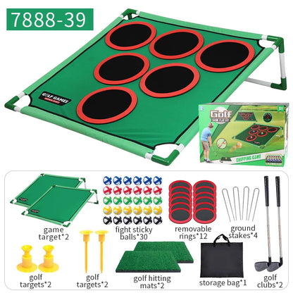 Govllfoz Golf Practice Mat – Warm & Cozy Gaming Blanket for Golf Techniques, Sticky Ball, Tiled or Hanging