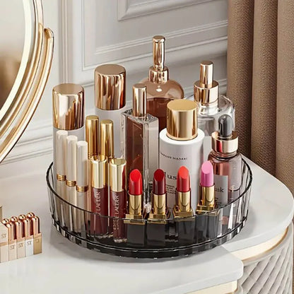 360° Rotating Spice Rack Organizer – Desktop Storage Box for Kitchen & Bathroom, Easy Access Countertop Storage