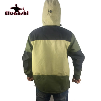 ELUANSHI Waterproof Fly Fishing Wader Jacket – Breathable Wading Clothing Apparel
