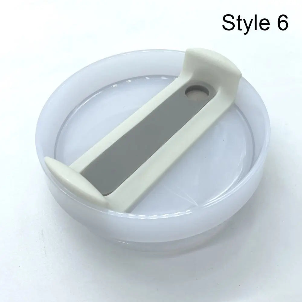 40oz Spill-Proof Tumbler Lid — Sealing Plastic Replacement for Stanley Quencher H2.0