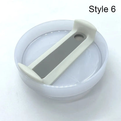 40oz Spill-Proof Tumbler Lid — Sealing Plastic Replacement for Stanley Quencher H2.0