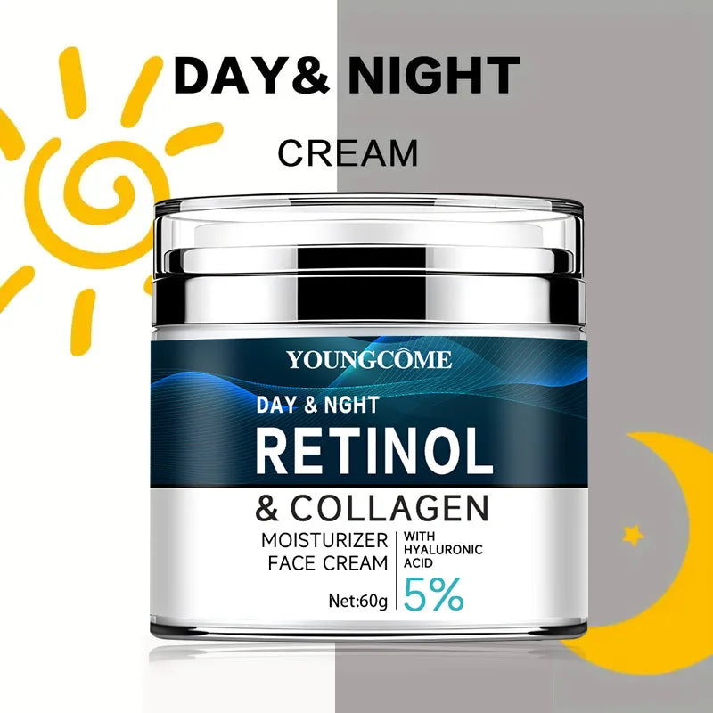Vitamin C+E Retinol Collagen Cream – Moisturizing, Firming & Whitening Skin Repair Cream