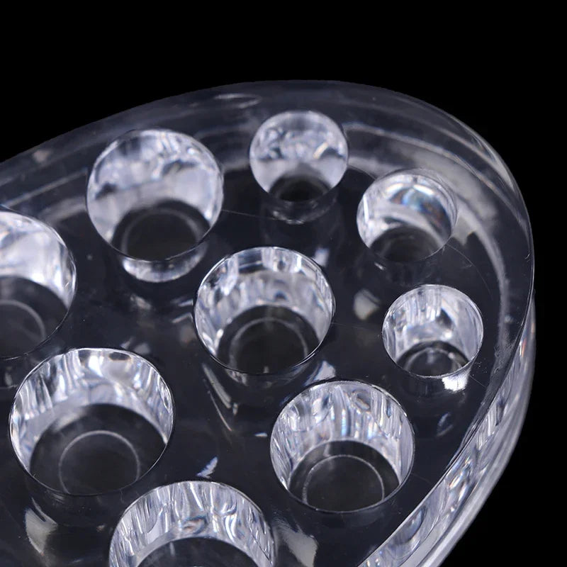 4 Types Acrylic Tattoo Ink Cup Holder – PMU Microblading Pigment Storage Stand