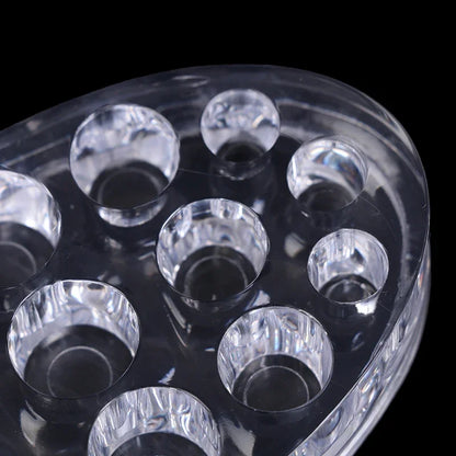 4 Types Acrylic Tattoo Ink Cup Holder – PMU Microblading Pigment Storage Stand