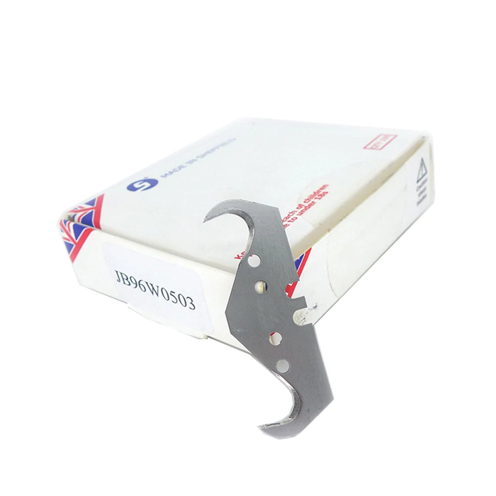 Heavy Duty Trapezoidal Hook Cutting Knife - Ideal for Cable Peeling, Carpet, Wallboard, Stone, Wood, Plastic, and Fiberboard Cutting