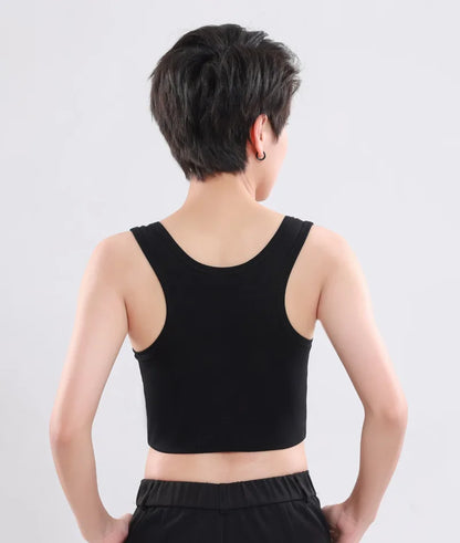 Women’s Flat Chest Binder – Bandage Pullover Corset Tank Top for Transgender, Lesbian & Transgender Underwear