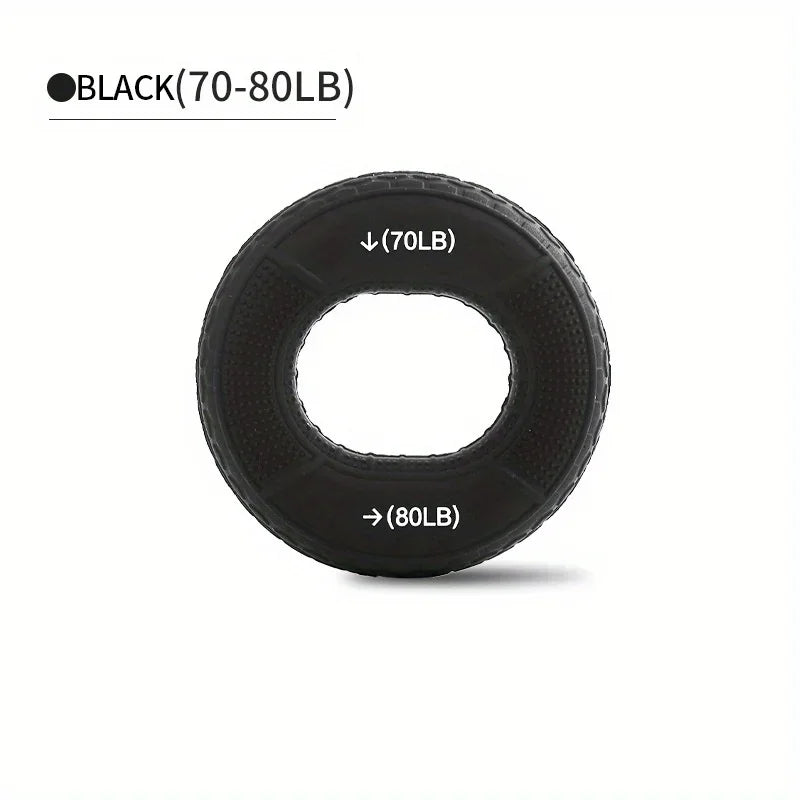 Silicone Hand Grip Strengthener Ring – Forearm & Finger Training for Strength