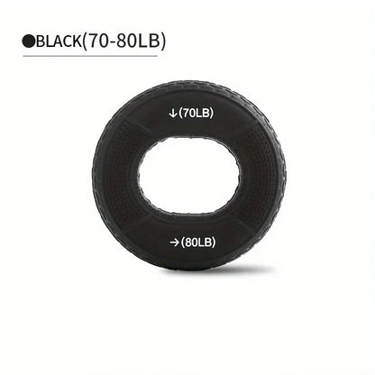 Silicone Hand Grip Strengthener Ring – Forearm & Finger Training for Strength