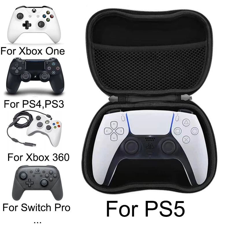 Universal Controller Storage Bag – For Sony PS5, PS4, PS3, Xbox Series, One, Nintendo Switch Pro & More