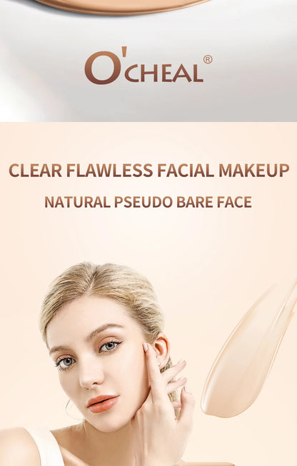 Ocheal Foundation and Contour Stick – Long-Wear Lightweight Concealer, Bronzer, and Brightening Makeup Pen