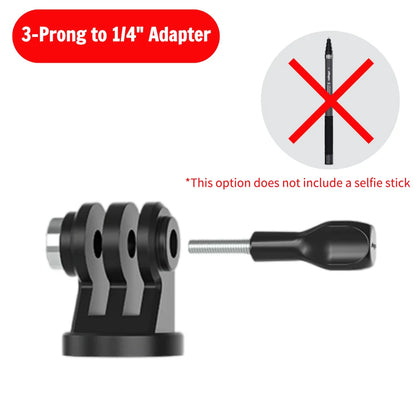 aMagisn 3M Invisible Selfie Stick - 1.2M Carbon Fiber Telescopic Monopod for DJI, GoPro, Insta360 X3/X4 Accessories