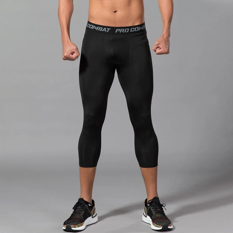 Men's Compression Pants - Cool Dry Leggings & Sports Baselayer, Running Tights & Athletic Workout Shorts