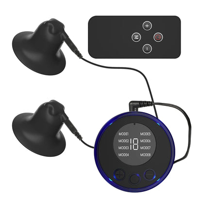 Electric Shock Nipple Clamps – Metal Breast & Clitoris Stimulator Clips for BDSM Bondage Massage (18+)