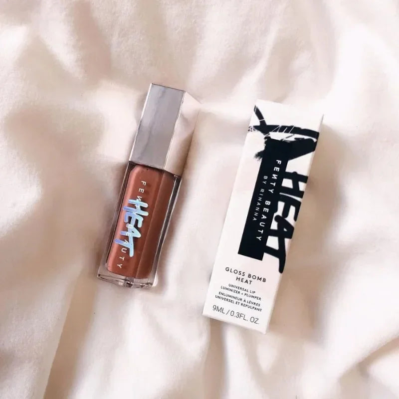 Fenty Beauty Lip Glaze – Moisturizing Glitter Lip Plumper Liquid Lipstick for Women & Beginners