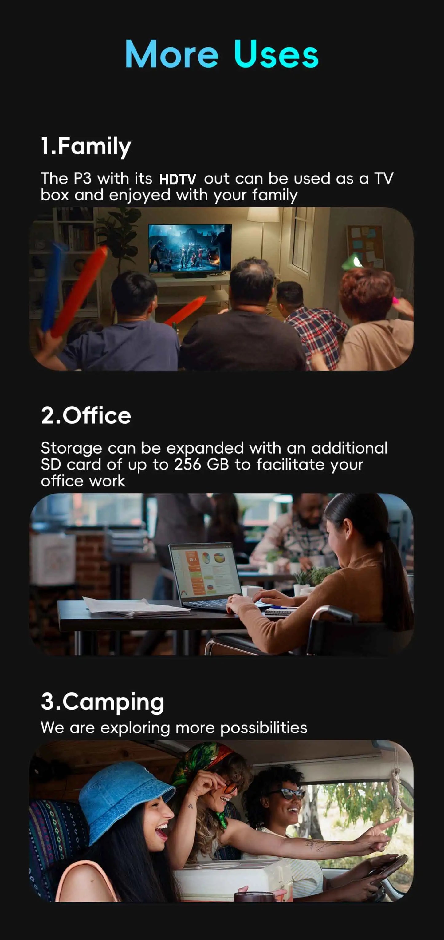 OTTOCAST P3 Android AI Box – Wireless CarPlay & Android Auto with HDMI Output, Built-in GPS, YouTube & Netflix for Car