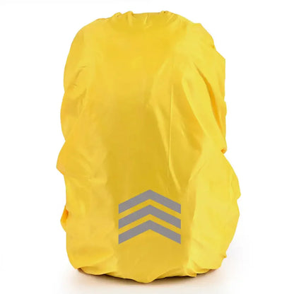 Outdoor Reflective Backpack Rain Cover – Waterproof Safety Cover for Cycling, Hiking & Climbing, Fits 18-45L Bags