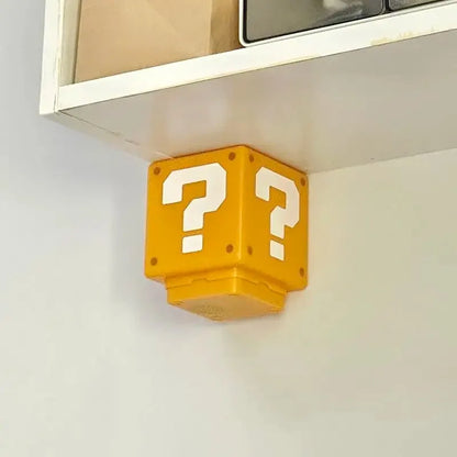 LED Question Mark Brick Night Light — USB Charging Desk Lamp with Music, Perfect Birthday & Xmas Gift