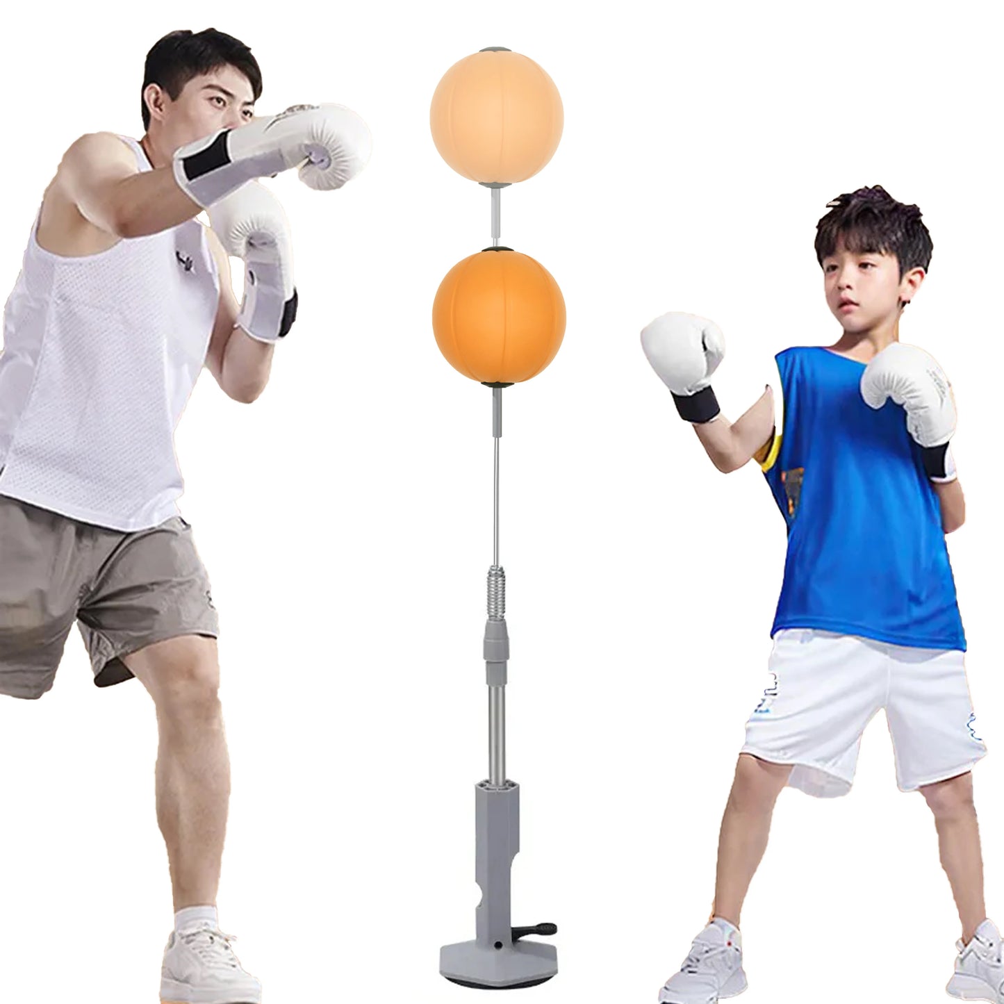 Lightweight Home Boxing Speed Bag — Suction Cup Reflex Bag for Teens & Adults, Reaction & Agility Training