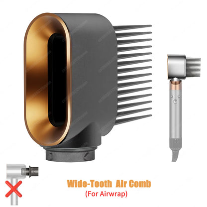 Anti-Flyaway Hair Styling Nozzle for Dyson Airwrap HS01/HS05 – Brush Attachment for Auto Curling & Dryer Accessories