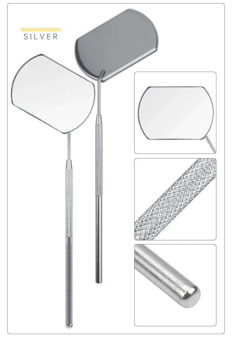 Lash Extension Mirror – Stainless Steel Multifunctional Tool for Eyelash Grafting & Makeup