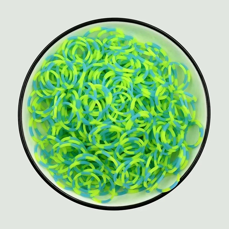 Loom Rubber Bands Refill Kit – DIY Bracelet Making Craft Set for Kids, Creative Weaving Toy Gift