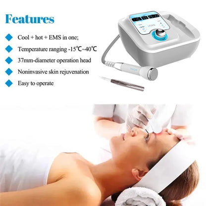 2024 NEW Dcool Portable Cool + Hot + EMS Facial Electroporation Machine – Skin Tightening, Anti-Puffiness Beauty Device
