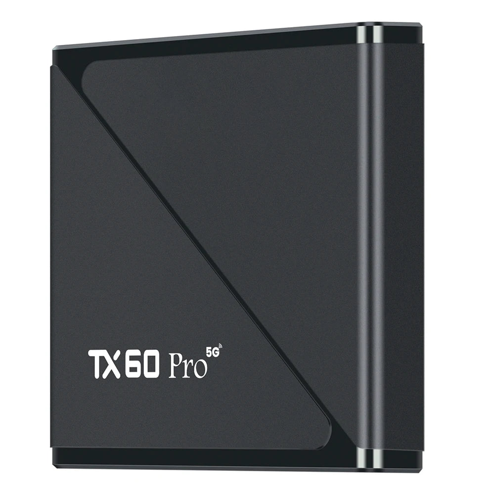 Android 16 Smart TV Box — Allwinner H313 Quad-Core, Dual WiFi 2.4G/5G, 14K Media Player with Voice Remote (16G/256G)