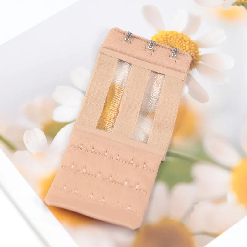 3PCS Ladies Bra Extender Set – 3-Hook Soft Nylon Strap Extension for Women’s Intimates & Bra Accessories