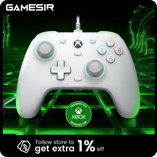 GameSir G7 SE Wired Xbox Controller - Gamepad for Xbox Series X, Series S, Xbox One with Hall Effect Joystick