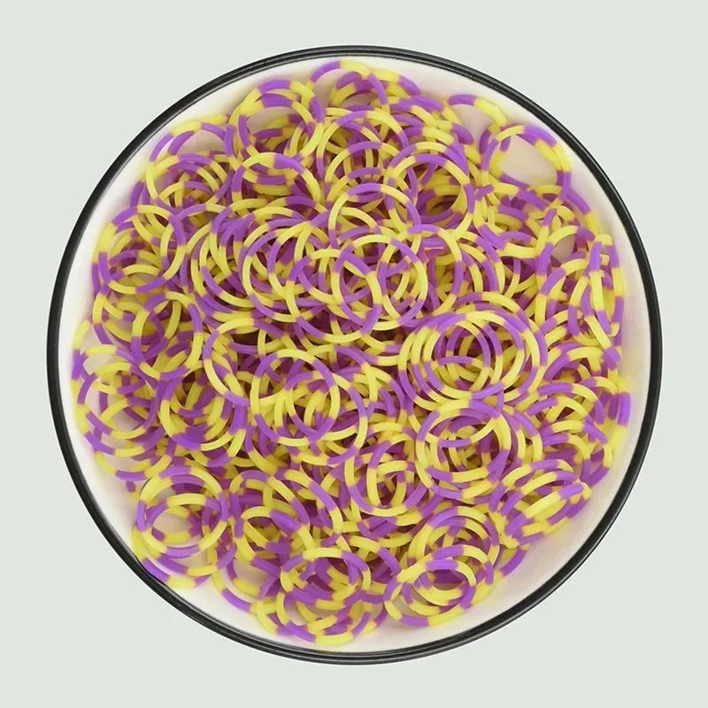 Loom Rubber Bands Refill Kit – DIY Bracelet Making Craft Set for Kids, Creative Weaving Toy Gift