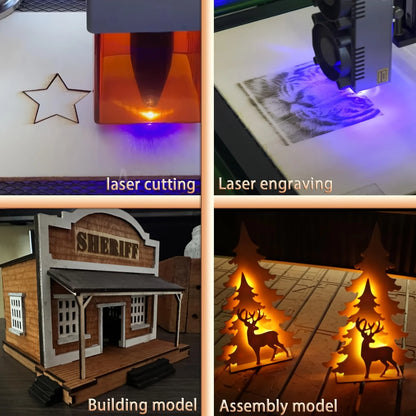 2 / 4 / 8 / 16Pcs Basswood Boards (12x8x0.08in) – 2mm Thin Laser Cut Wood for Crafts & DIY Model Making