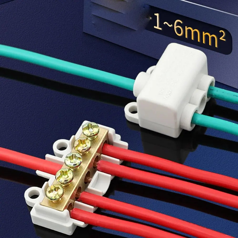 T-Shaped Quick Crimp Wiring Terminal — Locking Electrical Wire Connector for Cable Junction Box ZK-M306 ZK-M406