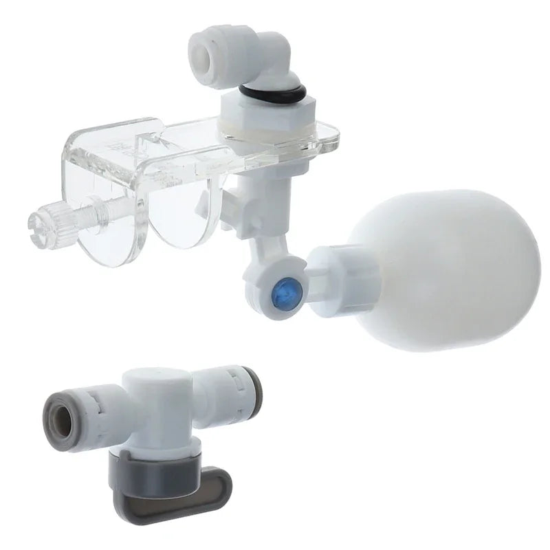 Auto Aquarium Water Changer Kit — Float Ball Valve Water Filler & Level Controller 1/4 Inch