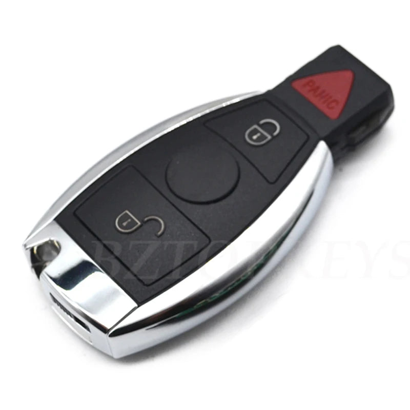 BZTOPKEYS Smart Car Key – 3/4 Button 315/434MHz Remote Fob for Mercedes Benz A/C/E/S Class W203/W204/W205/W210/W212 NEC BGA