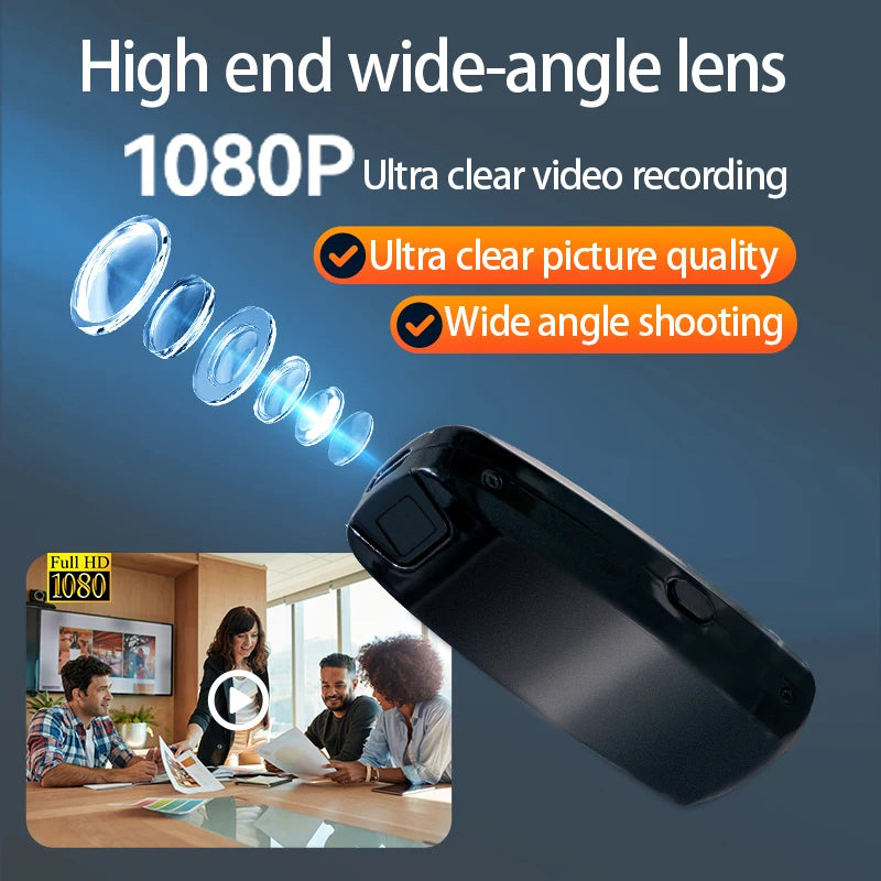 2025 New 1080P Portable Mini Camera – Compact Integrated Recording Dev ...