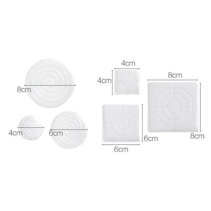 Anti-Slip Transparent Silicone Furniture Pads — Adhesive PU Cushions for Table, Sofa, Bed Legs, and Noise Reduction