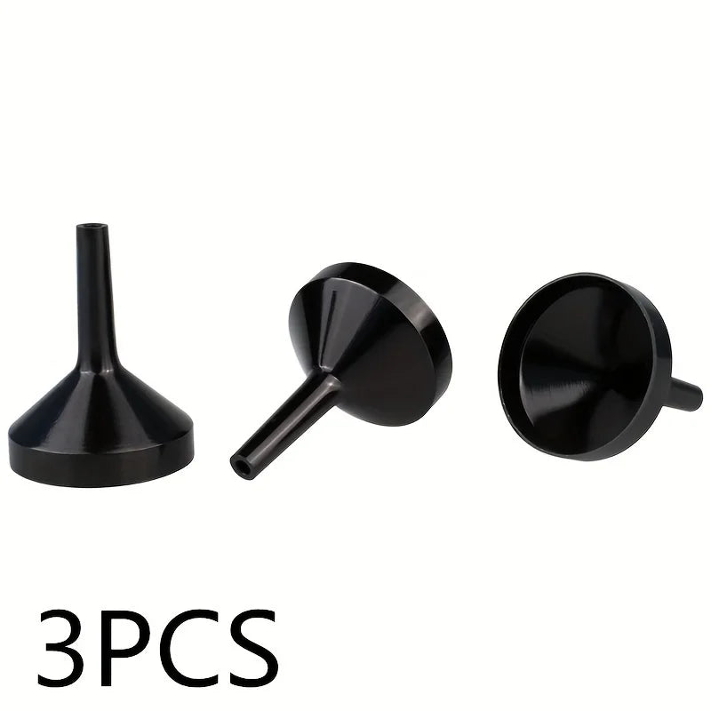 1/3/5PCS Mini Refillable Perfume Bottle Funnels — Travel Perfume Bottles with Bottom Fill Dispenser