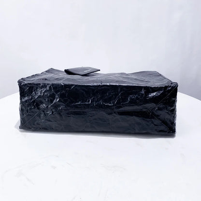 2025 Women’s Pleated Tote Bag – Luxury Vintage Oil-Wax Handbag, Large Capacity Shoulder Purse