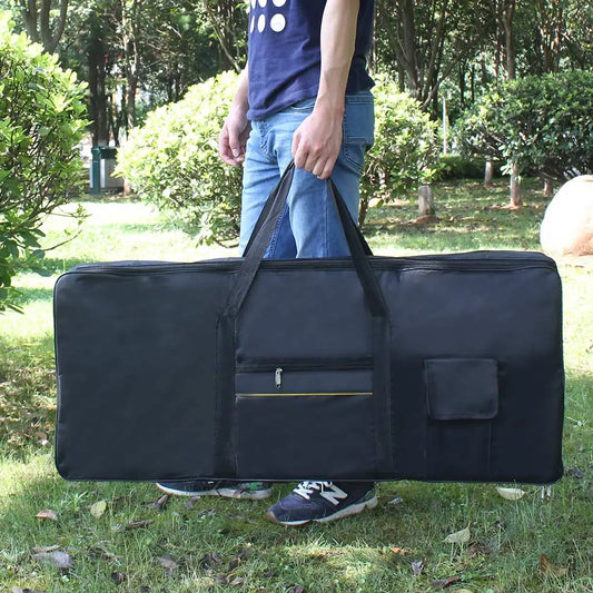 Waterproof Oxford Cloth Electronic Piano Bag: Thickened Handbag Keyboard Suitcase - 61/76 Keys - Piano Accessories