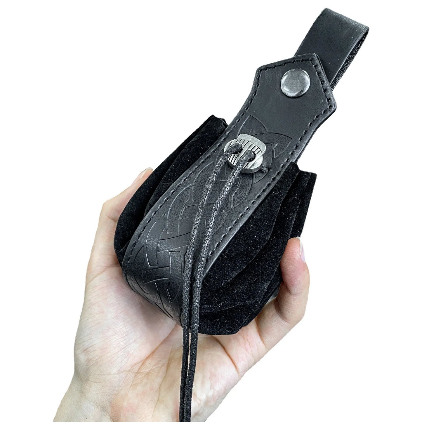 Viking-Style Medieval Coin Purse Belt Pouch - High-Quality Retro Waist Bag for Men, Cool & Handsome Design