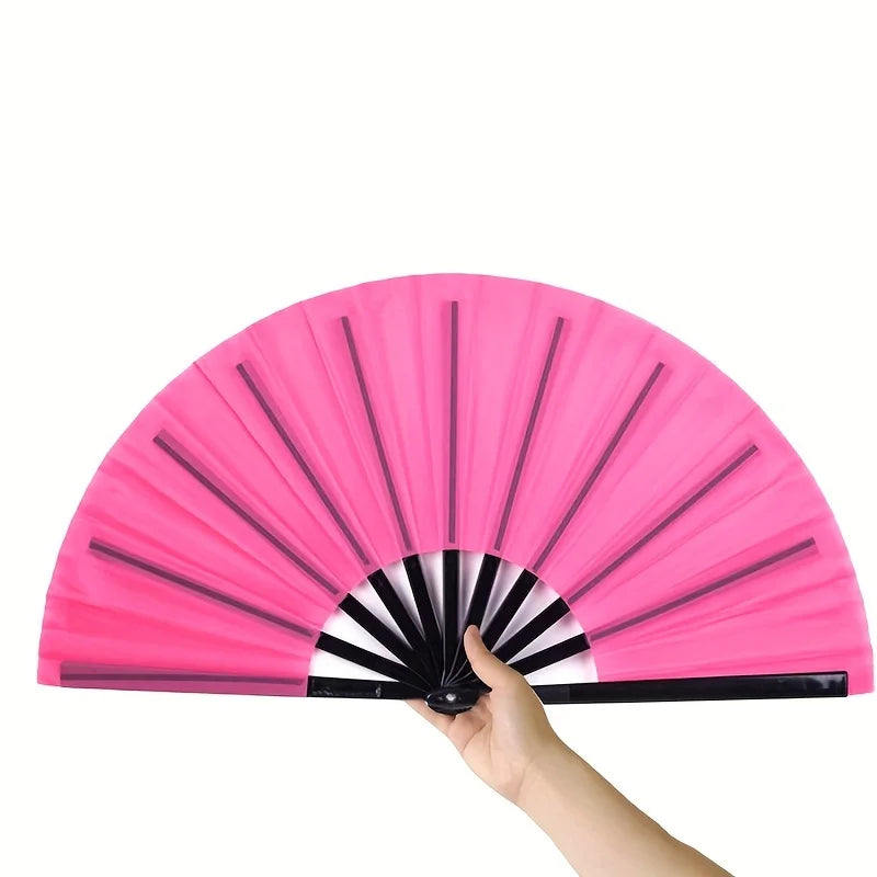 1 Kung Fu Fan – Square Chinese Symphony Fan for Fitness, Dance, Tai Chi & Martial Arts Practice